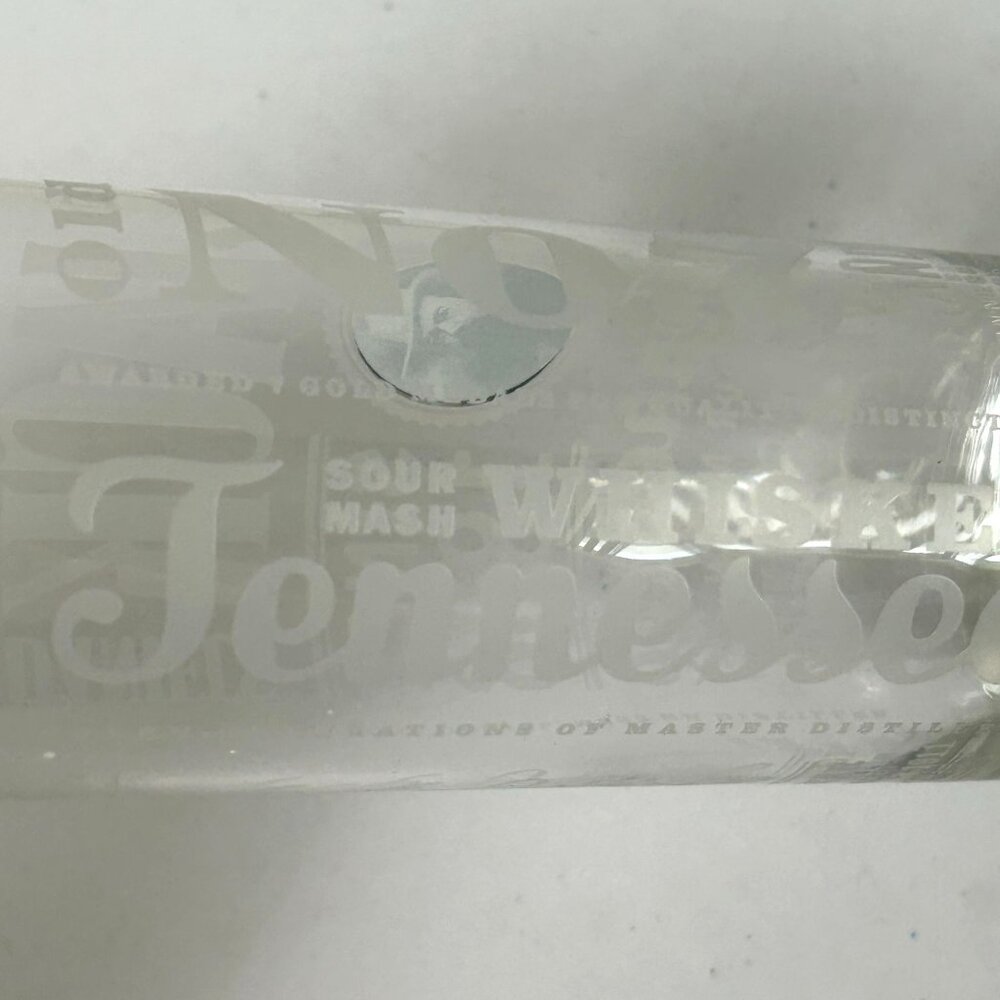 Jack Daniels High Ball Glass Tennessee Whiskey Tall Silver Rim Sour Mash - Picture 4 of 10